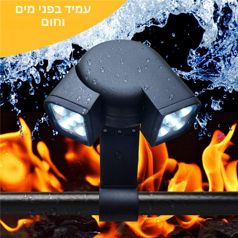 מנורת LED לגריל